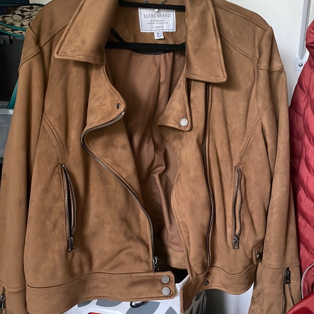 Faux Suede jacket
